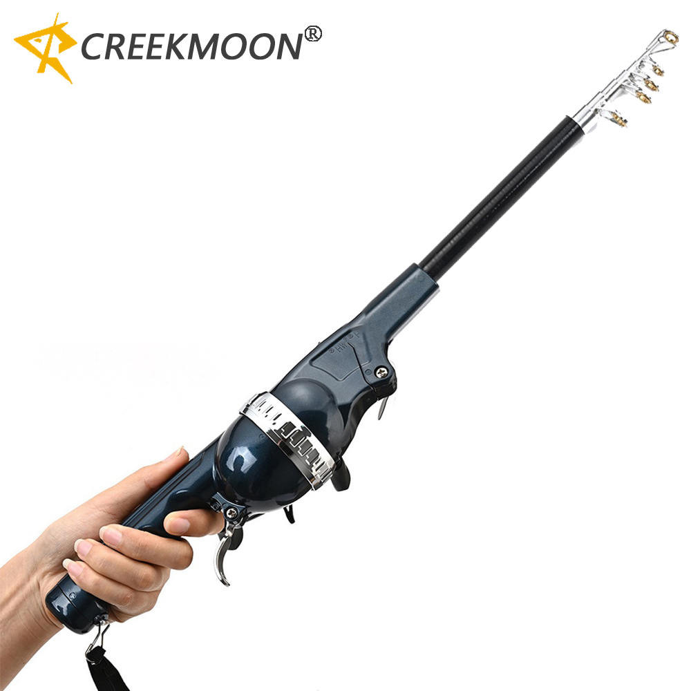 Fishing Rod Combo - 1 set durevole telescopico mini canna