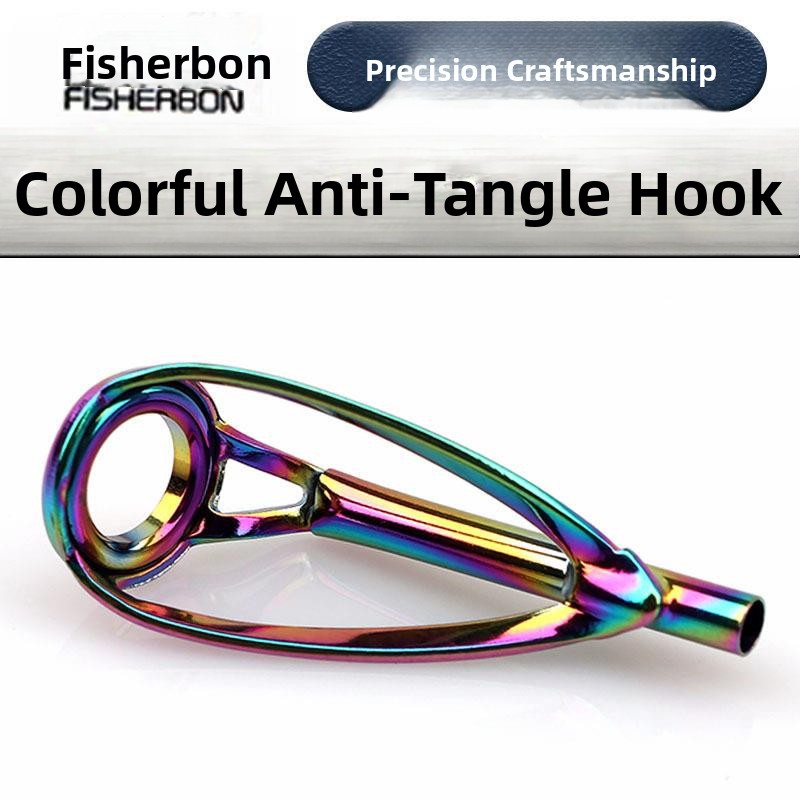 Fishing Rod Travel - Anello Superiore Anti-Groviglio, Anello Affilato, Canna