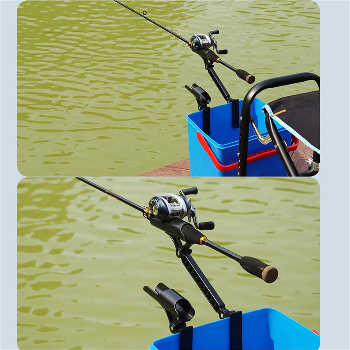 POPULAR-2 Pezzi Portacanna Reg - Fishing Rod Ice recensione e prezzo