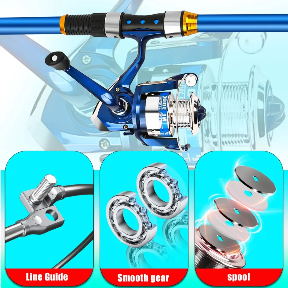 Set di canne da pesca telescop - Fishing Rod Carbon Fiber recensione e prezzo