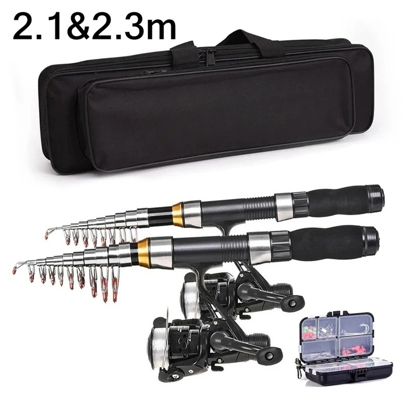 BRAVMAK 2.1/2.3 mCanna da pesc - Fishing Rod Carbon Fiber recensione e prezzo